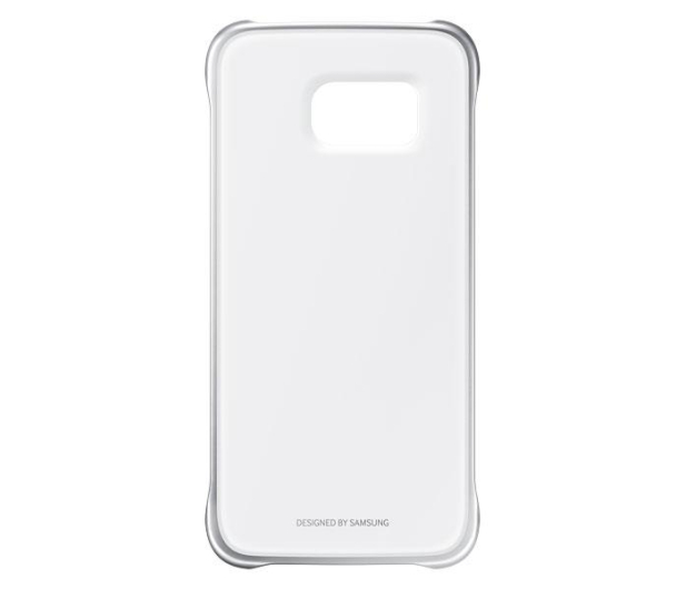 Etui ClearCover do Samsung Galaxy S6 Srebrne - 229383 - zdjęcie